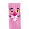 Pink Happy Socks Patrón personalizado para mujeres Calcetines de suhi Sushi Teen Tube Socks al por mayor